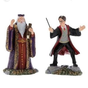 Department 56 Harry and The Headmaster Figurine 6002314 Harry Potter Village new